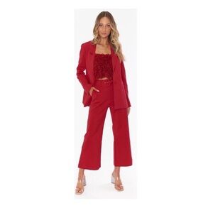 Show Me Your Mumu Major Blazer Red